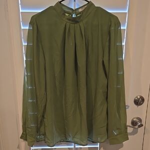 Green Women's Top